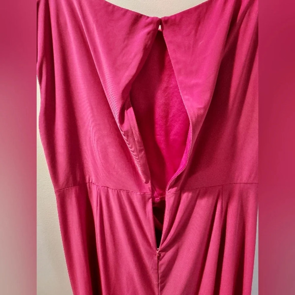 Woman Jones Studio Pink Cap Sleeve Dress in Size 18W - Picture 9 of 10